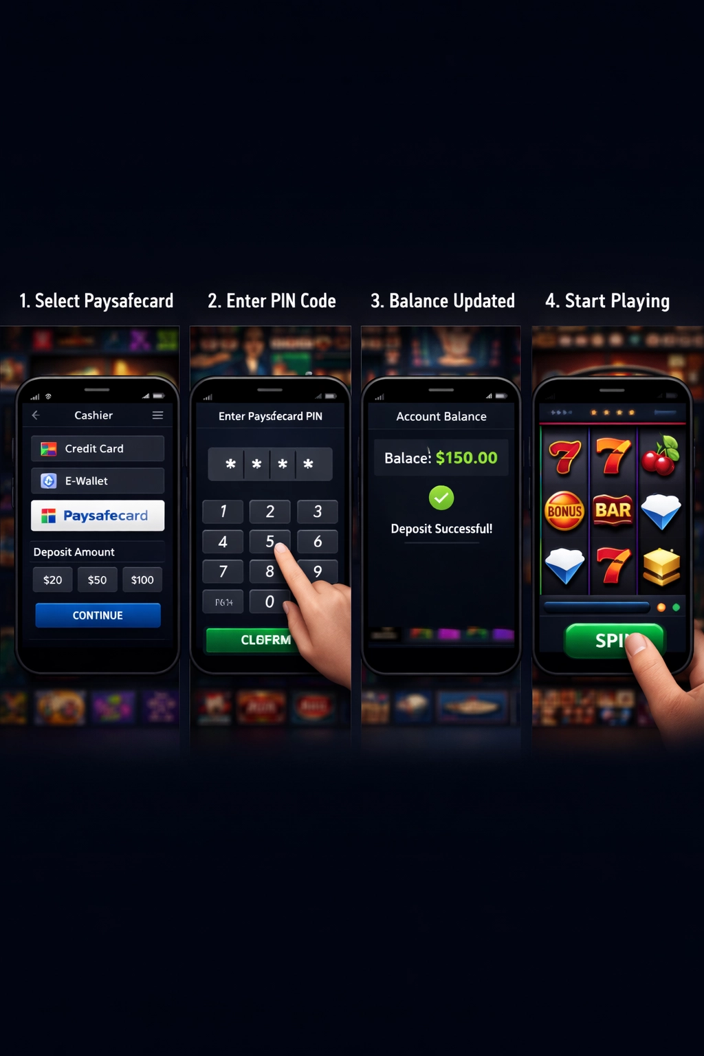 Odpowiedzialna Gra w Casino Paysafecard