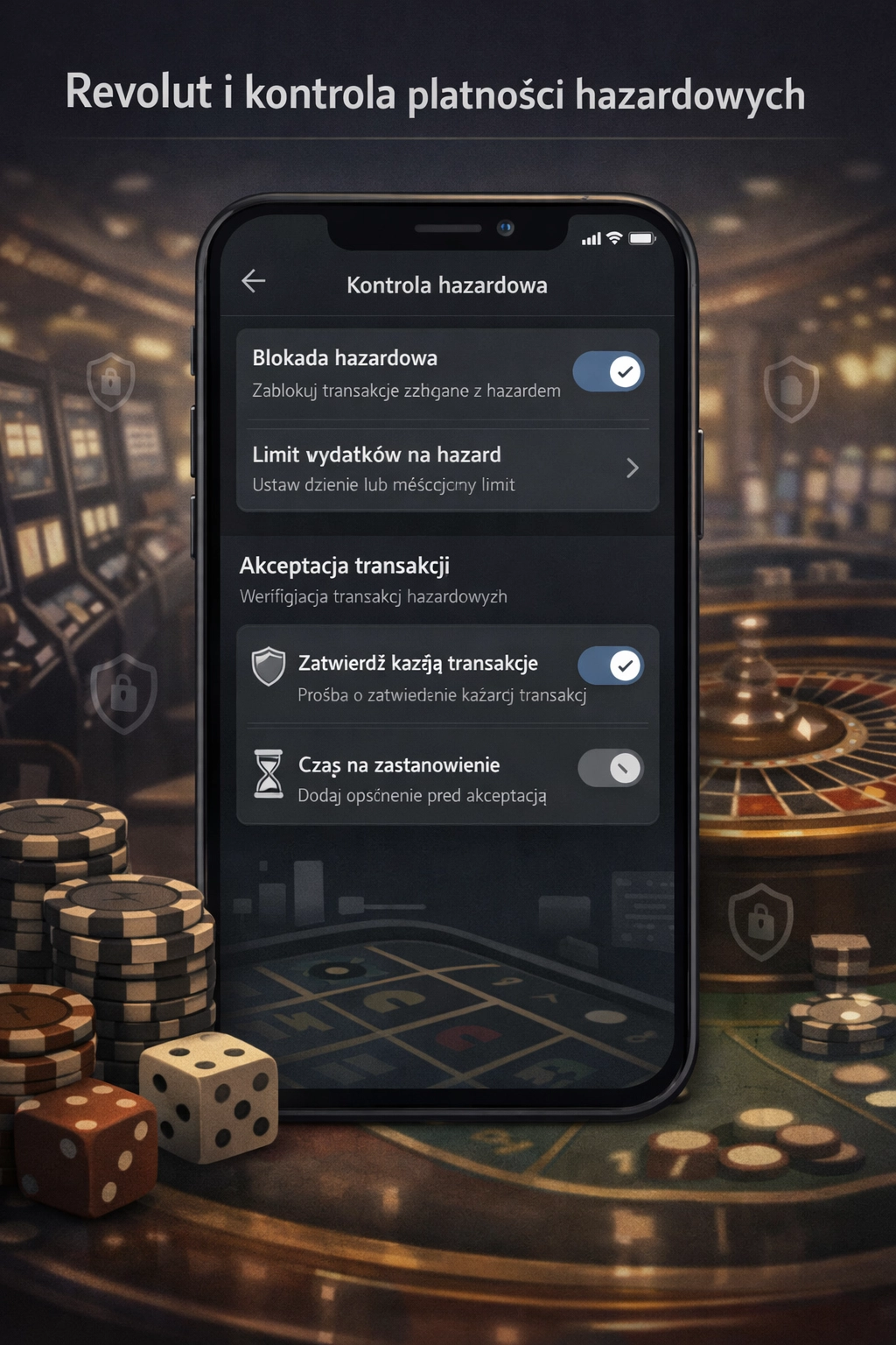 Jak działa płatność Revolut w kasynie, w praktyce
